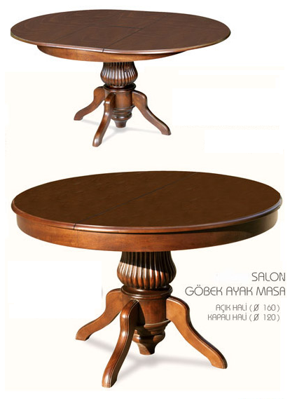 Round  Wooden Table